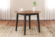 Gesthaven - Round Dining Room Drop Leaf Table - JaxCo Furniture