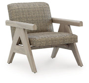 Cliff Trails - Beige - Rocking Lounge Chair - JaxCo Furniture