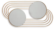 Warrenley - Gold Finish - Accent Mirror - JaxCo Furniture