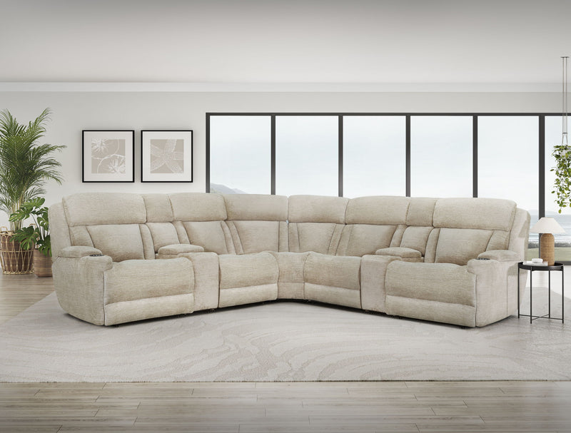 Dalton - Modular Power Reclining Sectional - JaxCo Furniture
