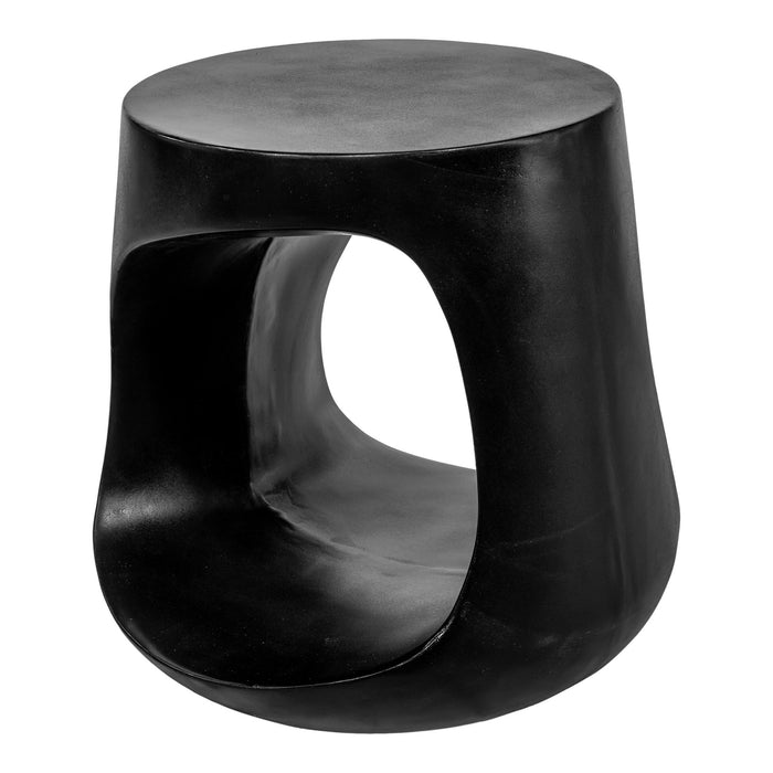 Rothko - Outdoor Stool - Black - JaxCo Furniture