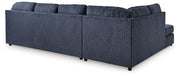 Albar Place - Sectional With Ottoman - JaxCo Furniture