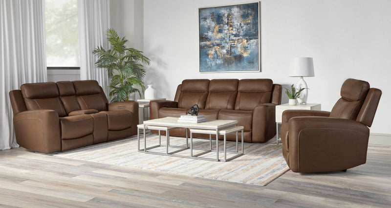 Calgary - Power Reclining Sofa Set - JaxCo Furniture