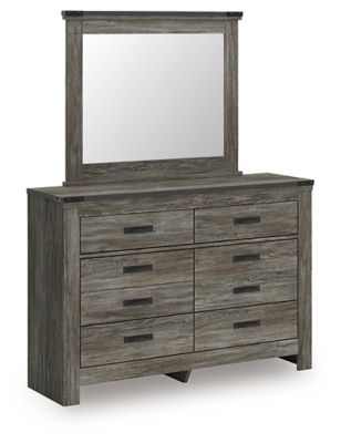 Frandern - Six Drawer Dresser - JaxCo Furniture