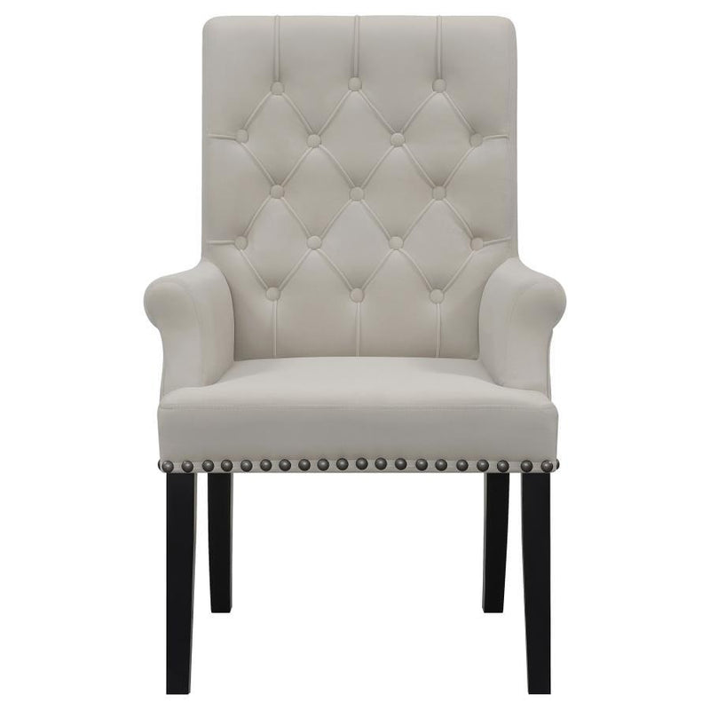 Alana - Upholstered Dining Arm Chair - JaxCo Furniture