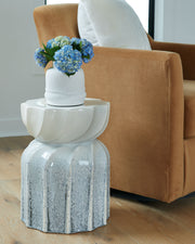 Michamere - Gray / Taupe - Stool - JaxCo Furniture