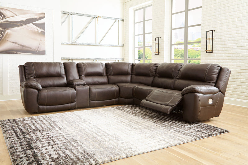 Dunleith - Power Reclining Sectional - JaxCo Furniture