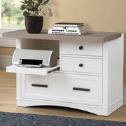 Americana Modern - Functional File with Power Center - JaxCo Furniture