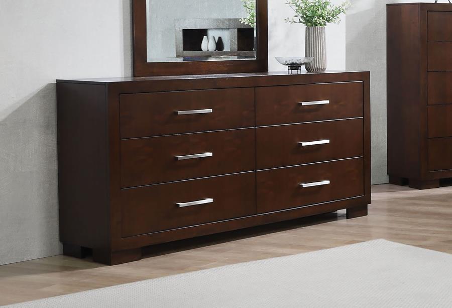 Jessica - 6-drawer Dresser - JaxCo Furniture