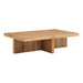 Folke - Rectangular Coffee Table - Light Brown - JaxCo Furniture