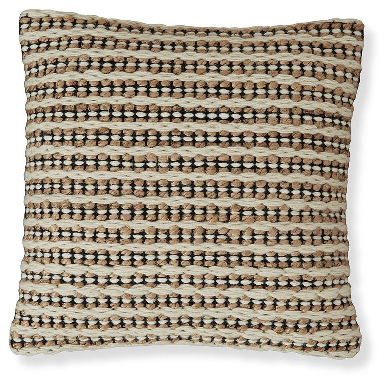 Nealington - Brown / Black / White - Pillow - JaxCo Furniture