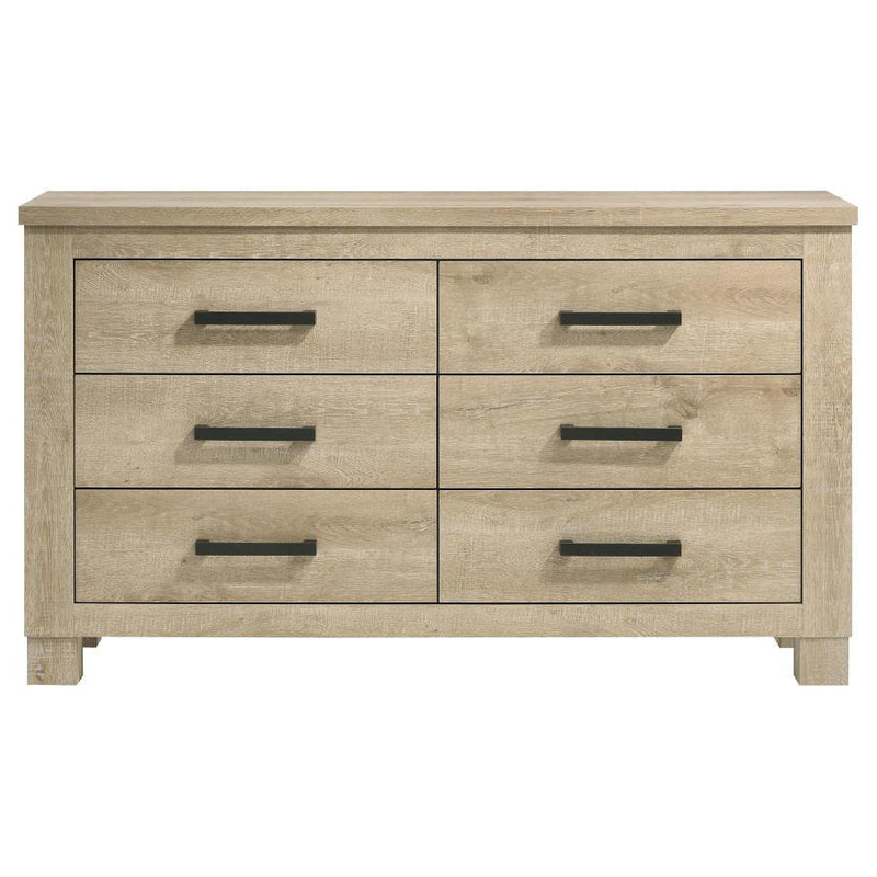 Oakglen - 6-Drawer Bedroom Dresser - JaxCo Furniture