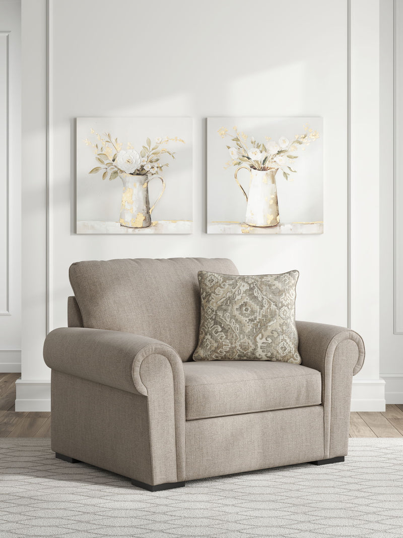 Sararose - Chair and a Half - Heather - JaxCo Furniture