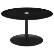 Ganso - Round Glass Top Coffee And End Table Set - JaxCo Furniture