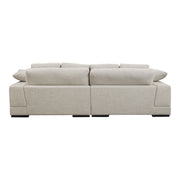 Plunge - Fabric Sectional - Beige - JaxCo Furniture