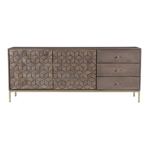 Corolla - Sideboard - Gray - JaxCo Furniture