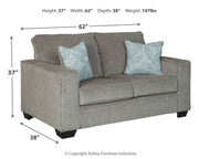 Altari - Stationary Loveseat - JaxCo Furniture