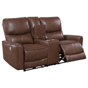 Greenfield - Upholstered Power Reclining Loveseat - JaxCo Furniture