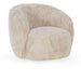 Adley - Plush Swivel Accent Chair - Sand - JaxCo Furniture