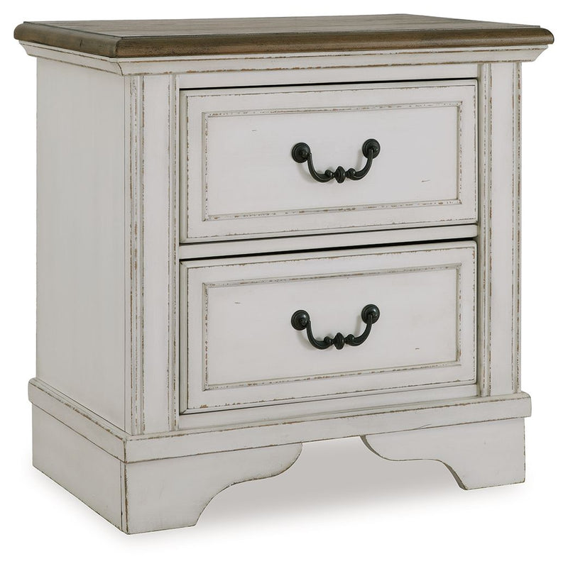Blendon - Two-tone - Two Drawer Night Stand - JaxCo Furniture