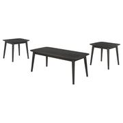 Radley - 3 Piece Rectangular Coffee Table Set - Black - JaxCo Furniture