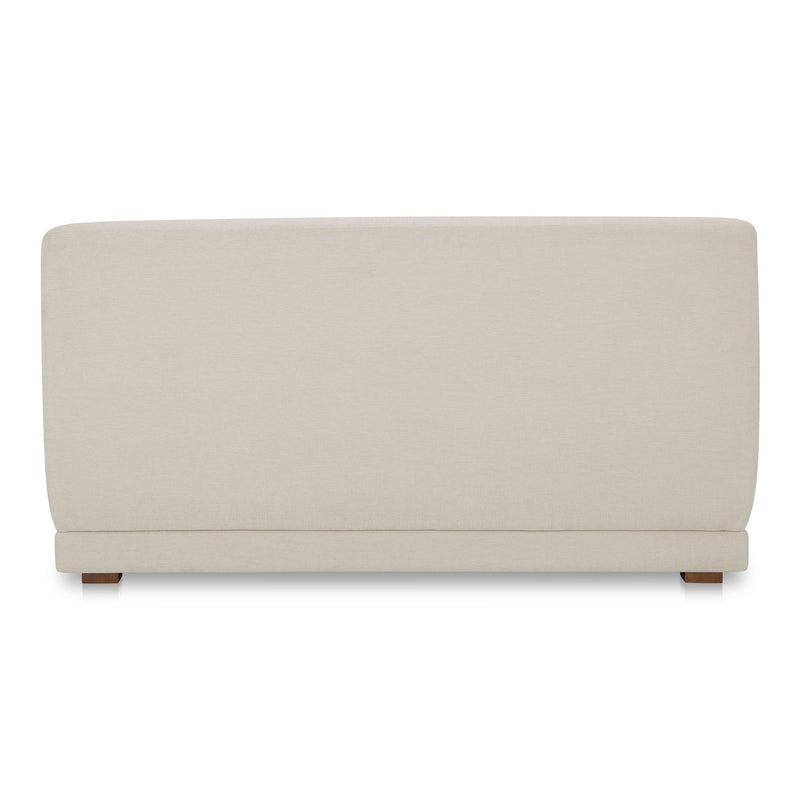 Fraser - Wedge Slipper Chair - Off White - JaxCo Furniture