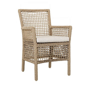 Brisbane - Outdoor Dining Chair - Natural - JaxCo Furniture