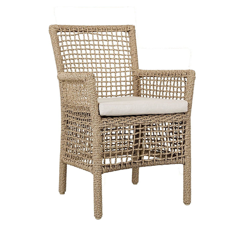 Brisbane - Outdoor Dining Chair - Natural - JaxCo Furniture
