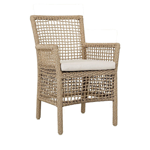 Brisbane - Outdoor Dining Chair - Natural - JaxCo Furniture