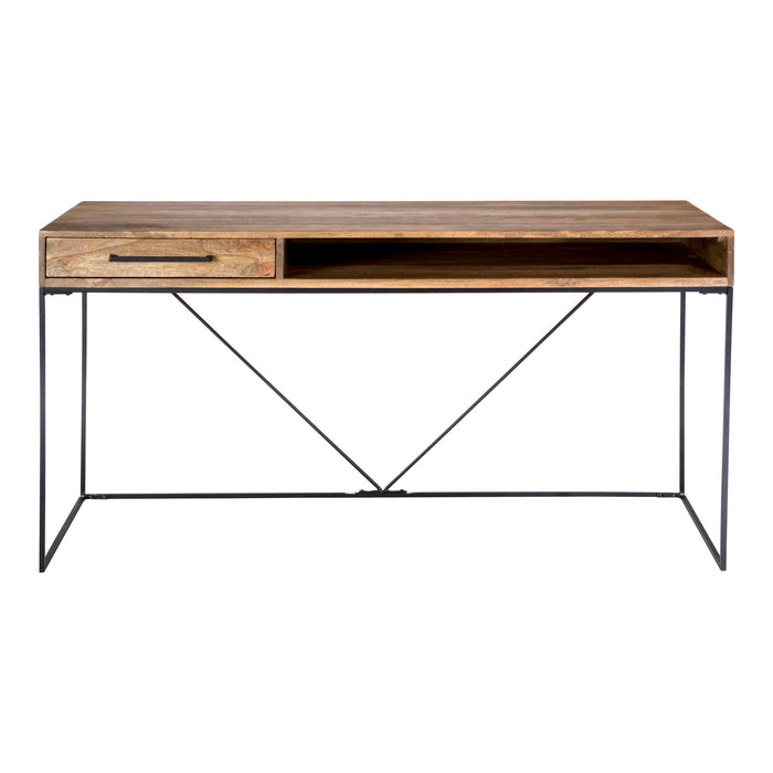 Colvin - Desk - Natural - JaxCo Furniture