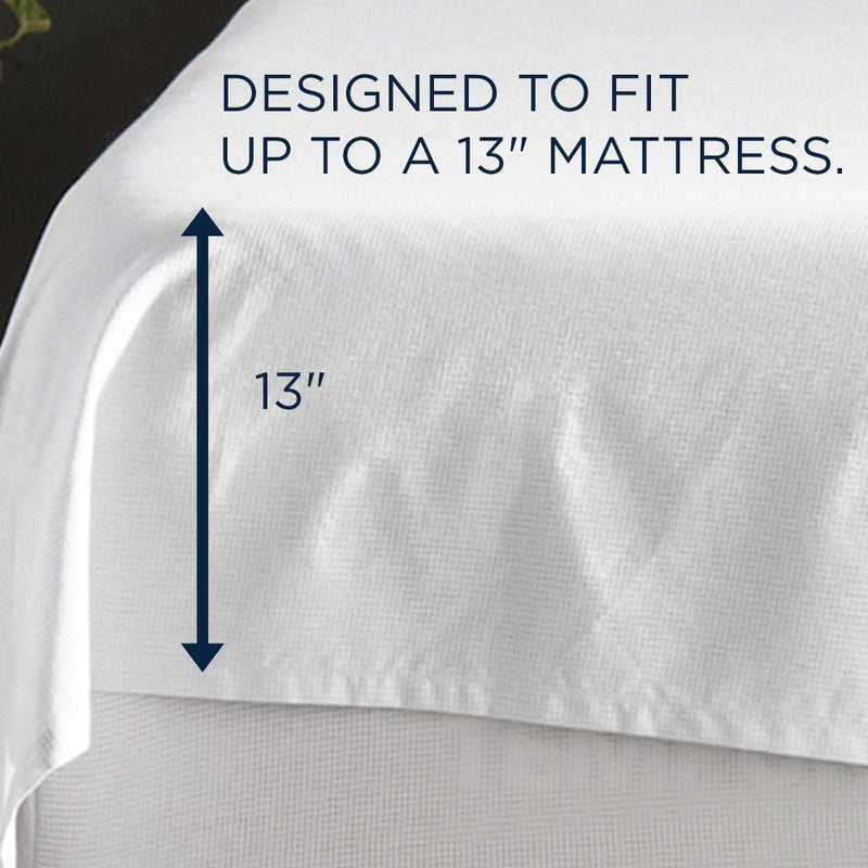 Linens - Tempur ProAir Sheet Set - White - JaxCo Furniture