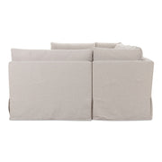 Fable - Slipcover Dining Banquette U-Shape - Beige - JaxCo Furniture