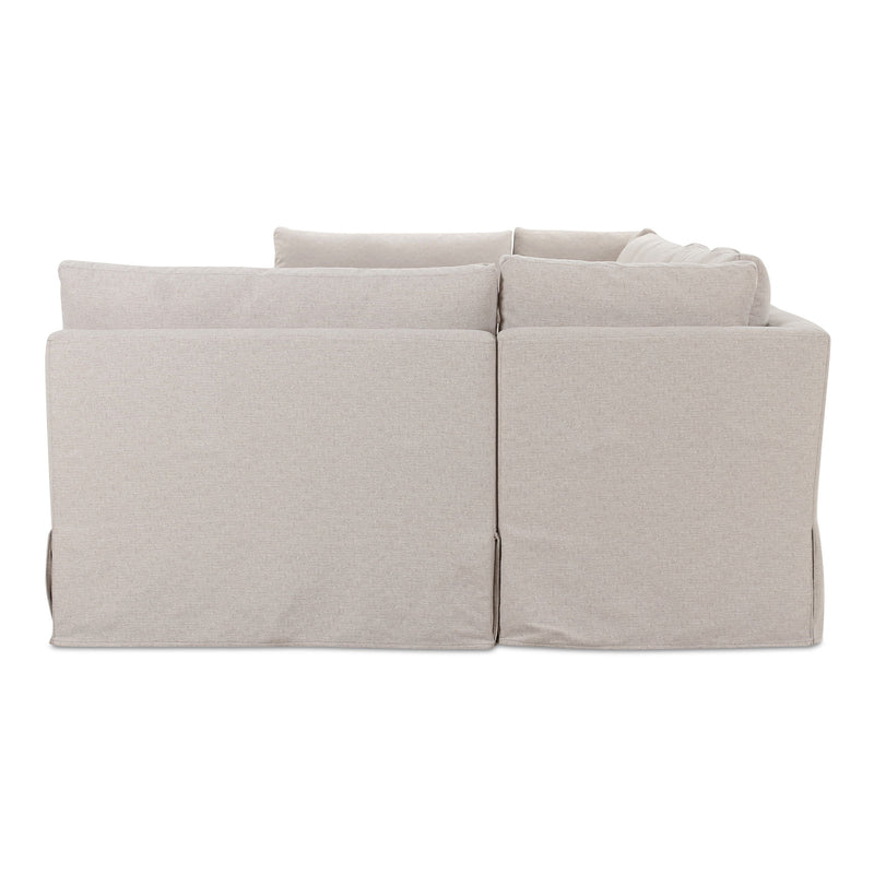 Fable - Slipcover Dining Banquette U-Shape - Beige - JaxCo Furniture