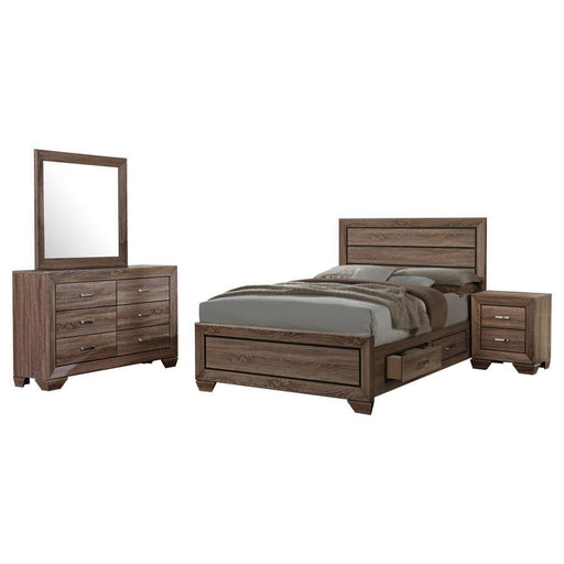 Kauffman - Transitional Storage Bed Bedroom Set - JaxCo Furniture