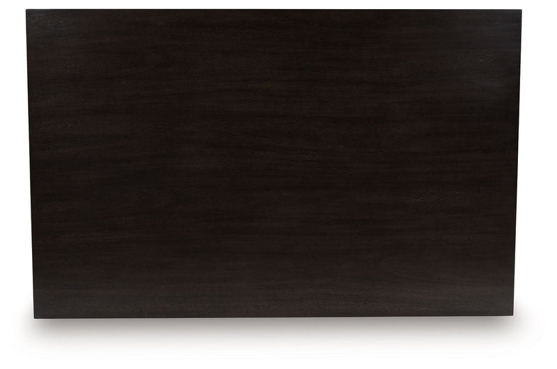 Neymorton - Dark Grayish Brown - Rectangular Dining Room Counter Table - JaxCo Furniture