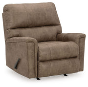 Navi - Fossil - Rocker Recliner - JaxCo Furniture