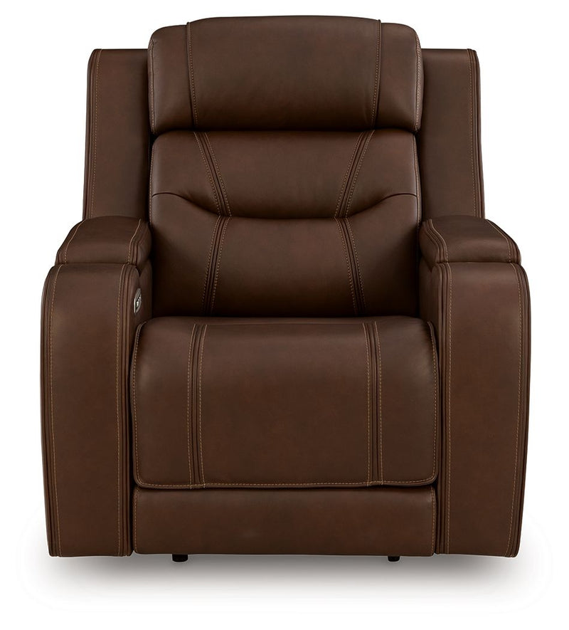 Knightington - Power Recliner With Audio Seating - JaxCo Furniture