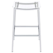 Jovani - Acrylic Backless Bar Stools (Set of 2) - JaxCo Furniture