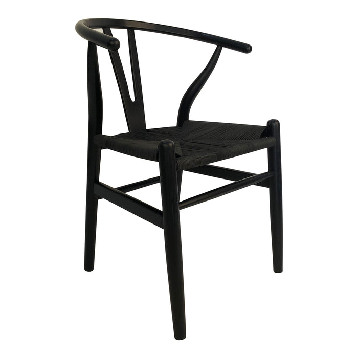 Ventana - Dining Chair Chair (Set of 2) - Black - JaxCo Furniture