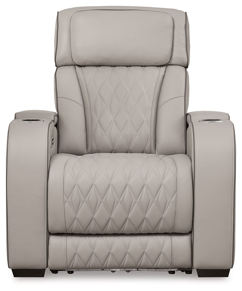 Boyington - Power Recliner/Adj Headrest - JaxCo Furniture