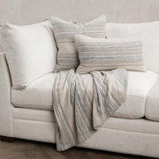 Throws - 50" x 70" TC Rockport Throw - Ivory Multi - JaxCo Furniture