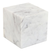 Cora - Cube Tabletop Accent - White - JaxCo Furniture