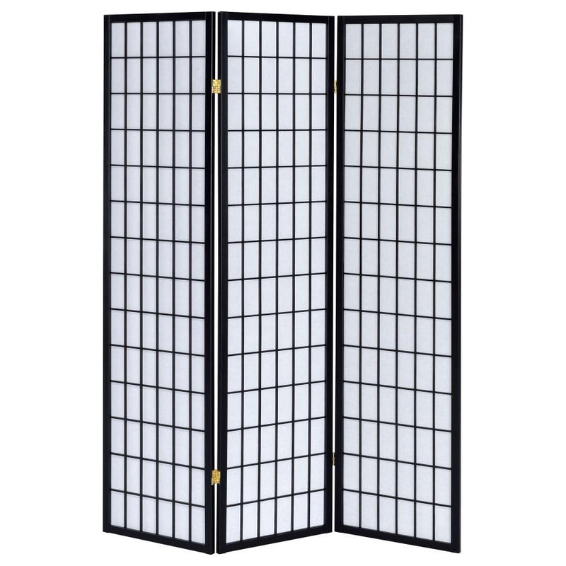 Carrie - 3-Panel Room Divider Folding Shoji Screen - JaxCo Furniture