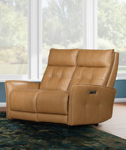 Gershwin - Zero Gravity Power Reclining Loveseat - Lucca Butterscotch - JaxCo Furniture