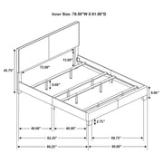 Dorian - Upholstered Panel Bed - JaxCo Furniture
