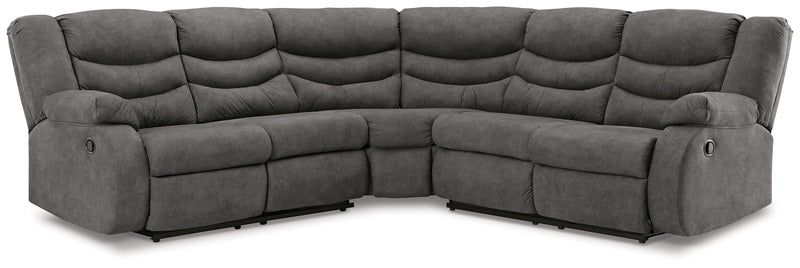 Partymate - Reclining Sectional - JaxCo Furniture