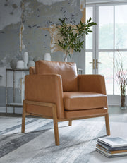 Numund - Caramel - Accent Chair - JaxCo Furniture