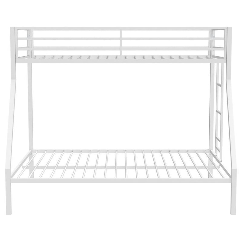 Alevera - Metal Bunk Bed With Ladder - JaxCo Furniture