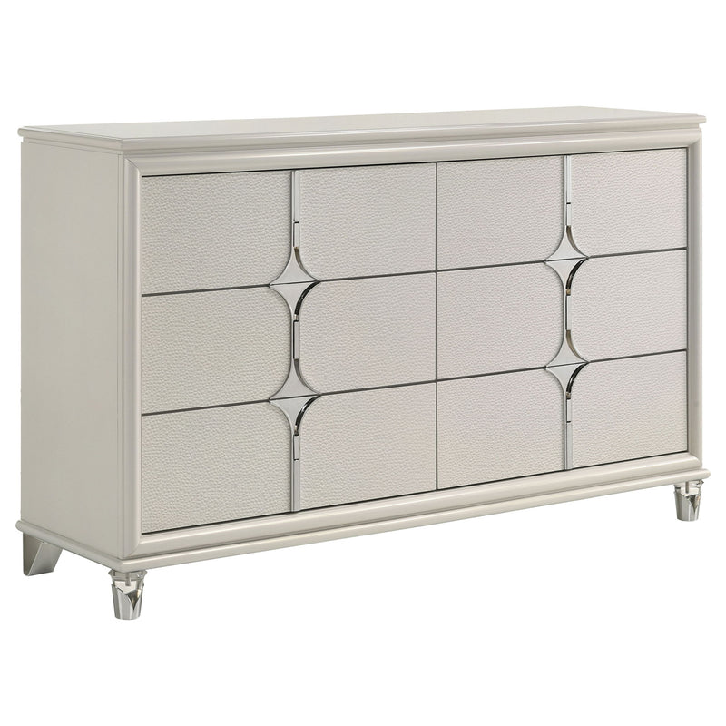 Olivia - 6-Drawer Dresser - JaxCo Furniture