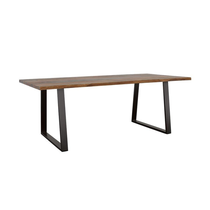 Ditman - Live Edge Dining Table - Gray Sheesham - JaxCo Furniture